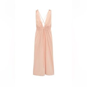 Zara Nylon maxi dress
